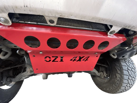 1 Piece Steel Bash Plate Red Suitable For Toyota Hilux Year 2005-2015 - Image 10