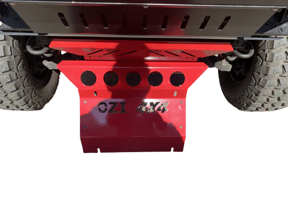 1 Piece Steel Bash Plate Red Suitable For Toyota Hilux Year 2005-2015 - Image 4