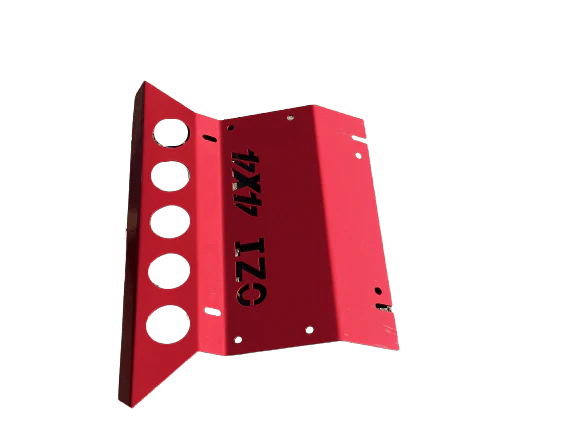 1 Piece Steel Bash Plate Red Suitable For Toyota Hilux Year 2005-2015 - Image 7