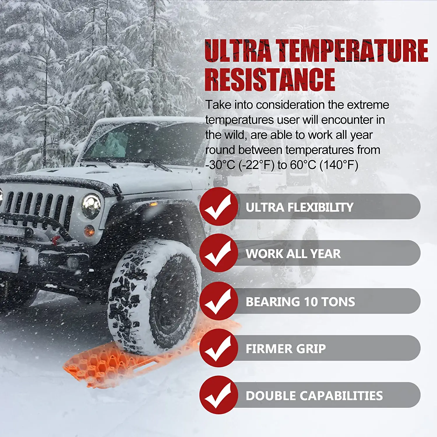 10 TON Orange Recovery Tracks - Image 8