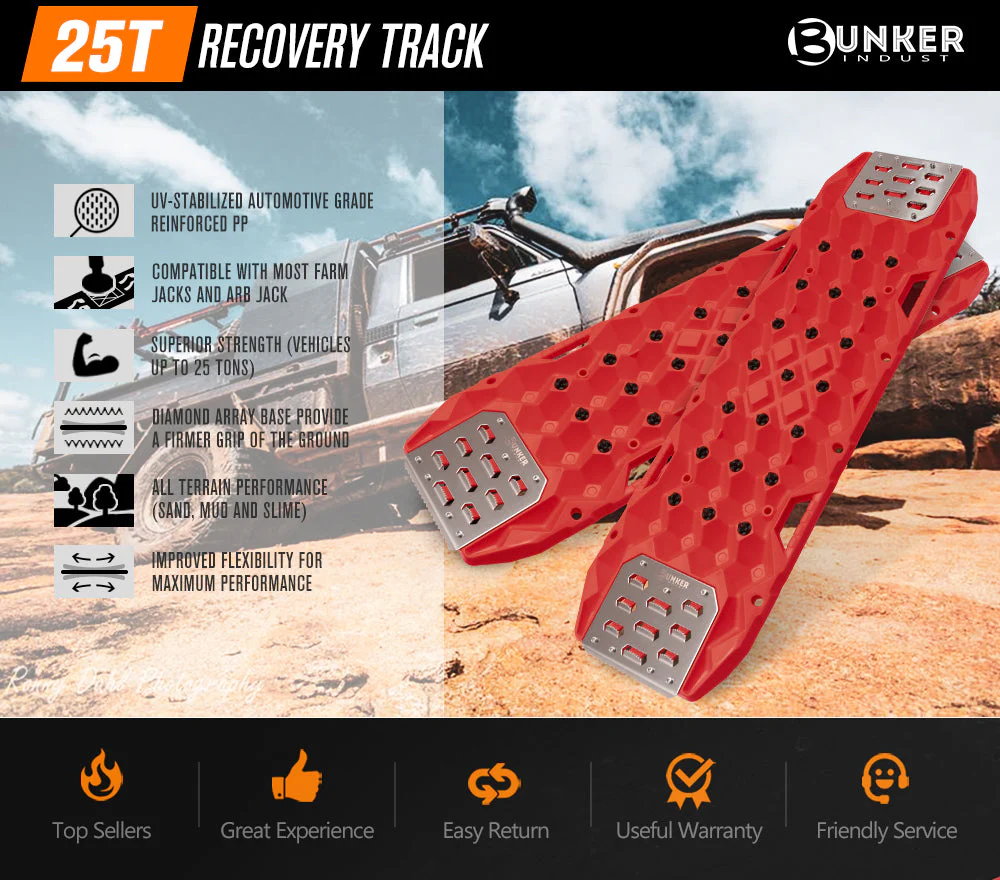 25 TON Red Recovery Track - Image 11
