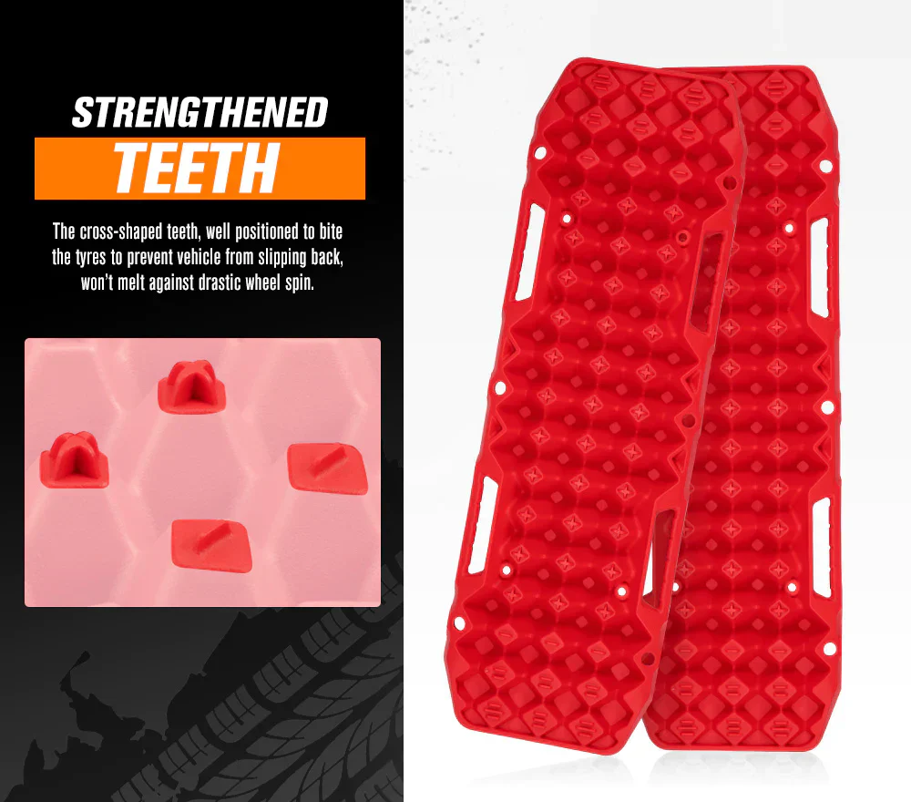 10 TON Heavy Duty Red Recovery Track - Image 6