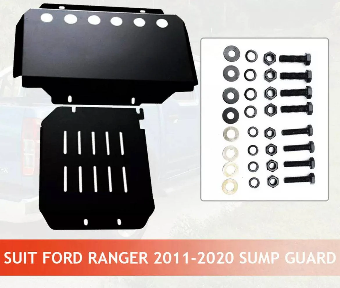 Black Bash Plate Suits Ford Ranger PX1,2,3 / Mazda BT50 / Everest - Image 6