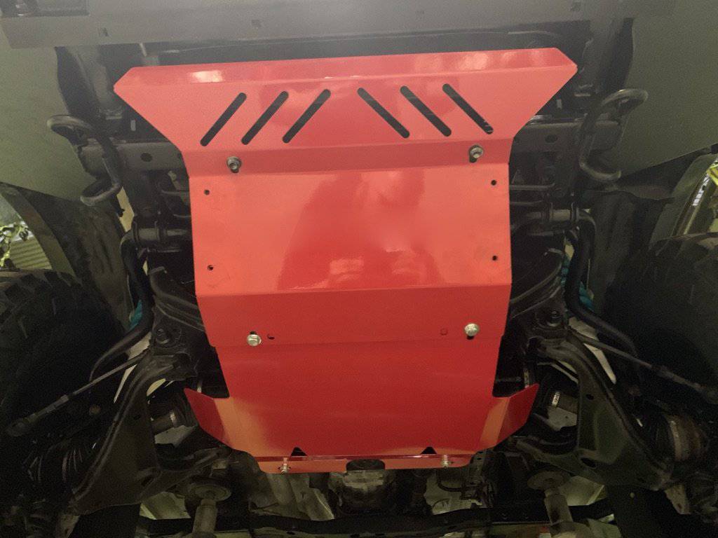 2 pcs Red Bash Plate Red Suitable For Toyota Hilux 2005-2015 - Image 3