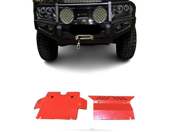 2 pcs Red Bash Plate Red Suitable For Toyota Hilux 2005-2015 - Image 4