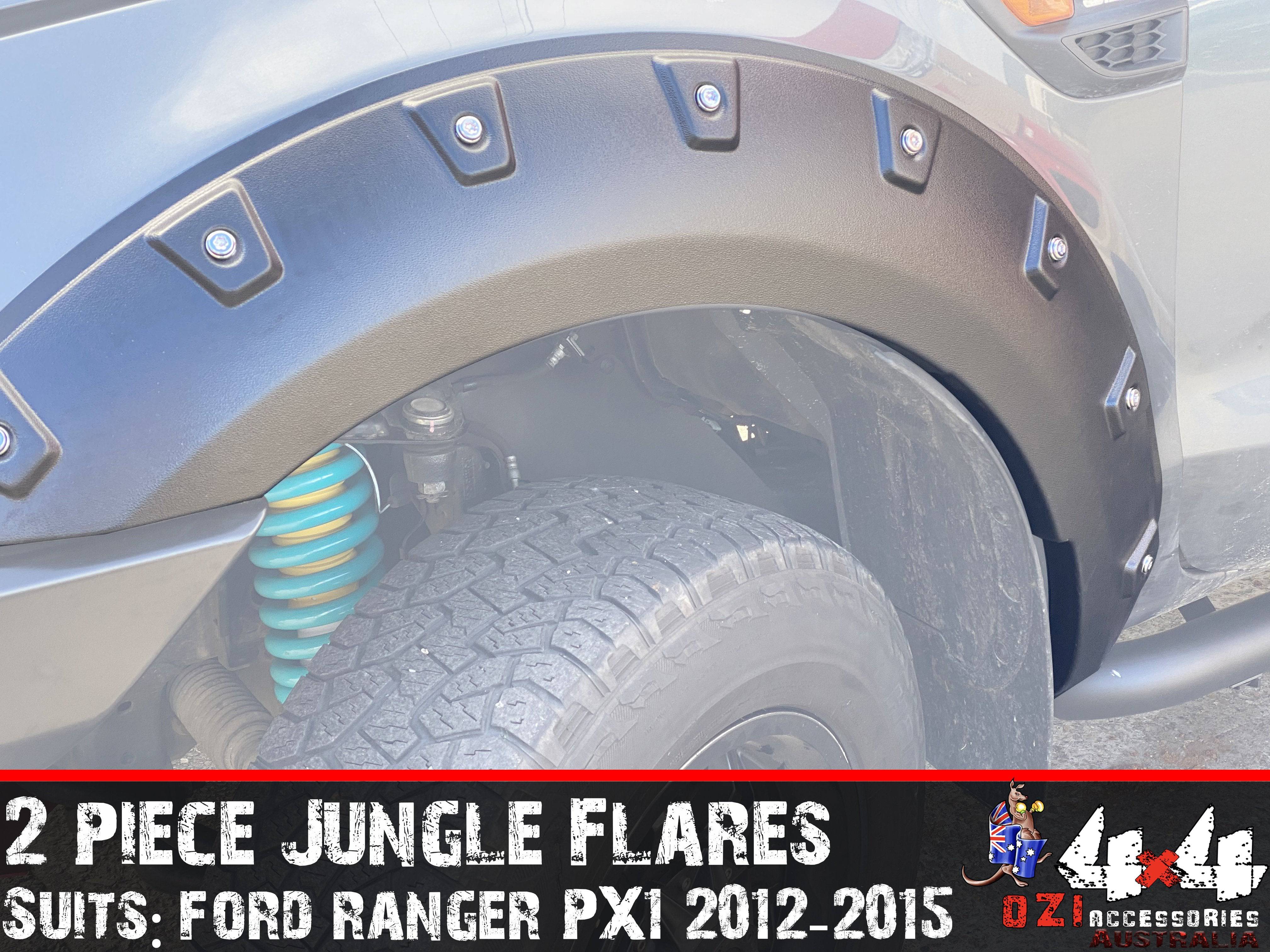 2 pcs Front Jungle Flares Suits Ford Ranger  PX1 2011-2014 - Image 11