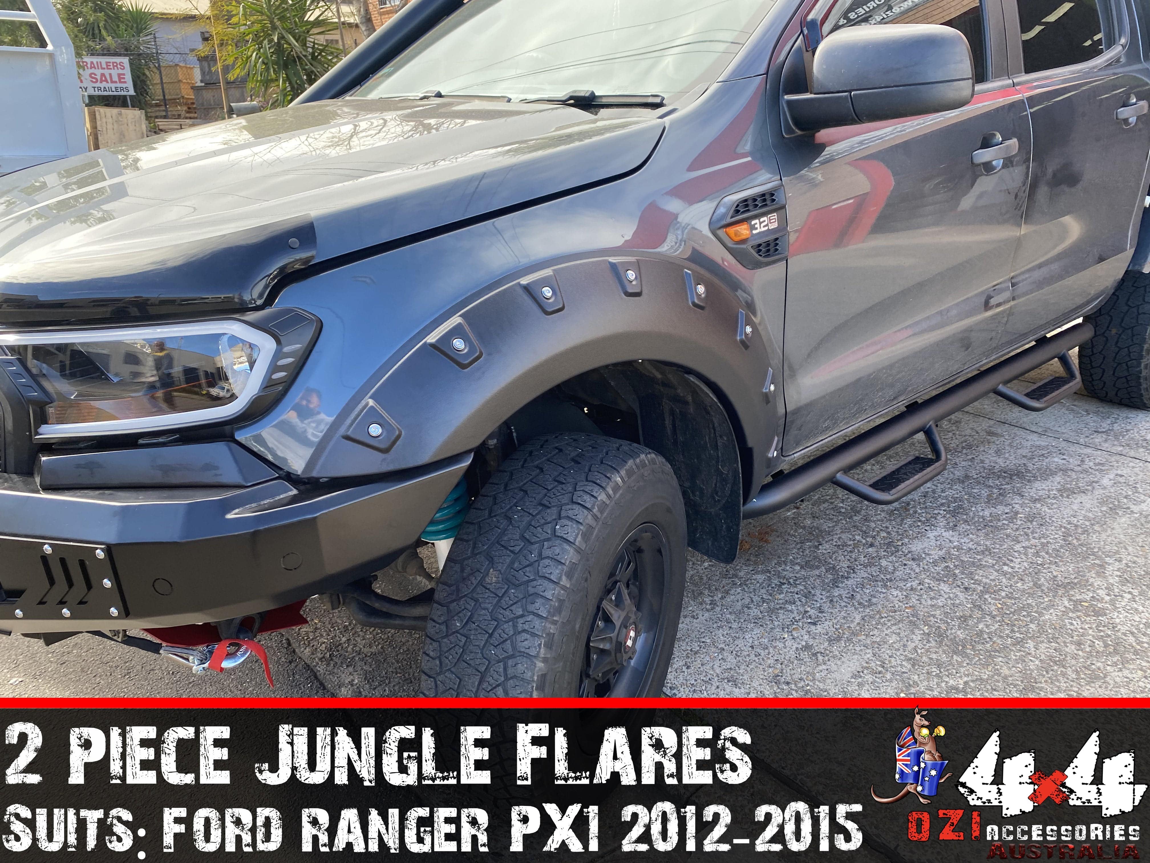 2 pcs Front Jungle Flares Suits Ford Ranger  PX1 2011-2014 - Image 8