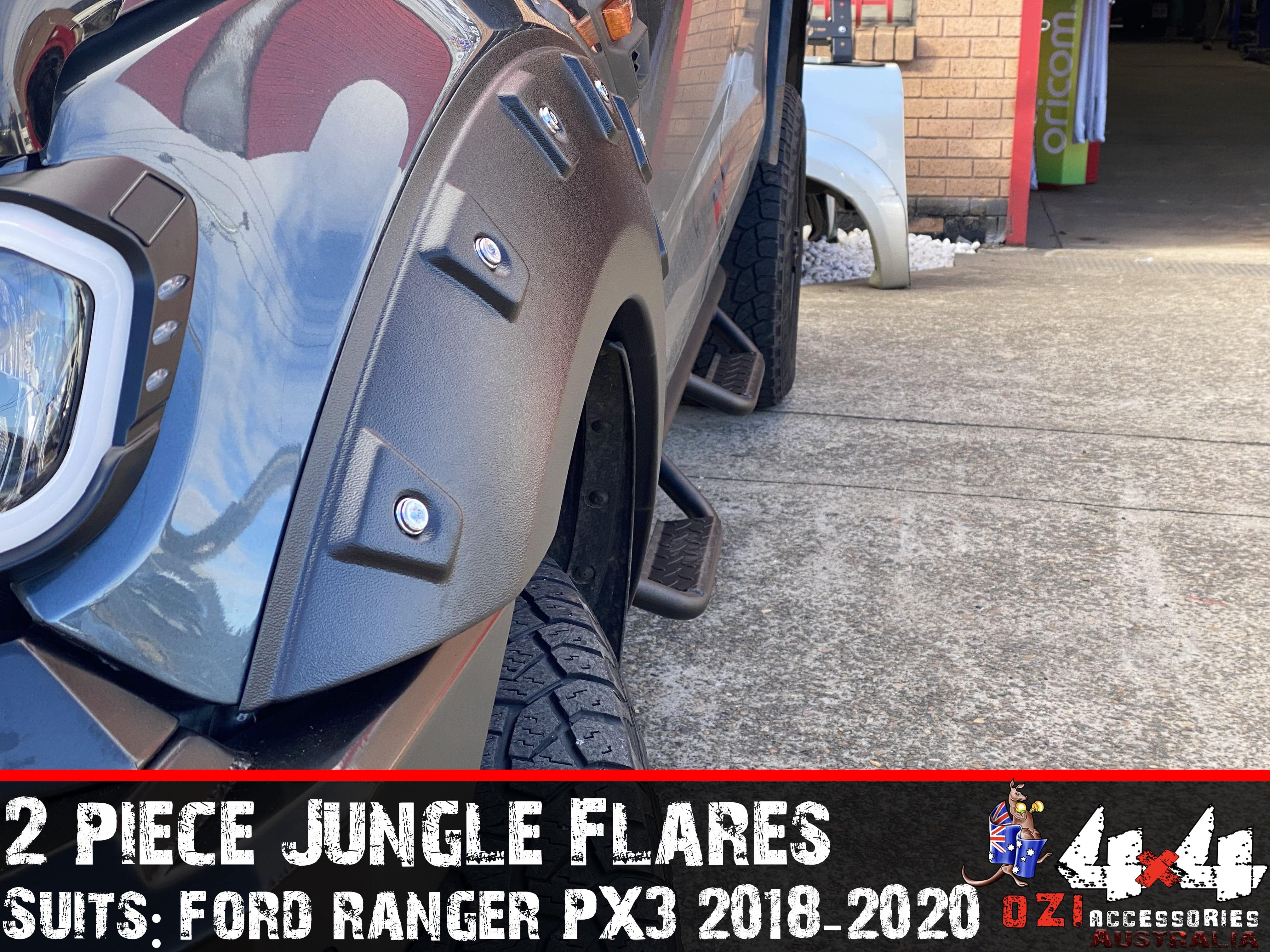 2 pcs Front Jungle Flares Suits Ford Ranger PX3 2018-2020 - Image 5