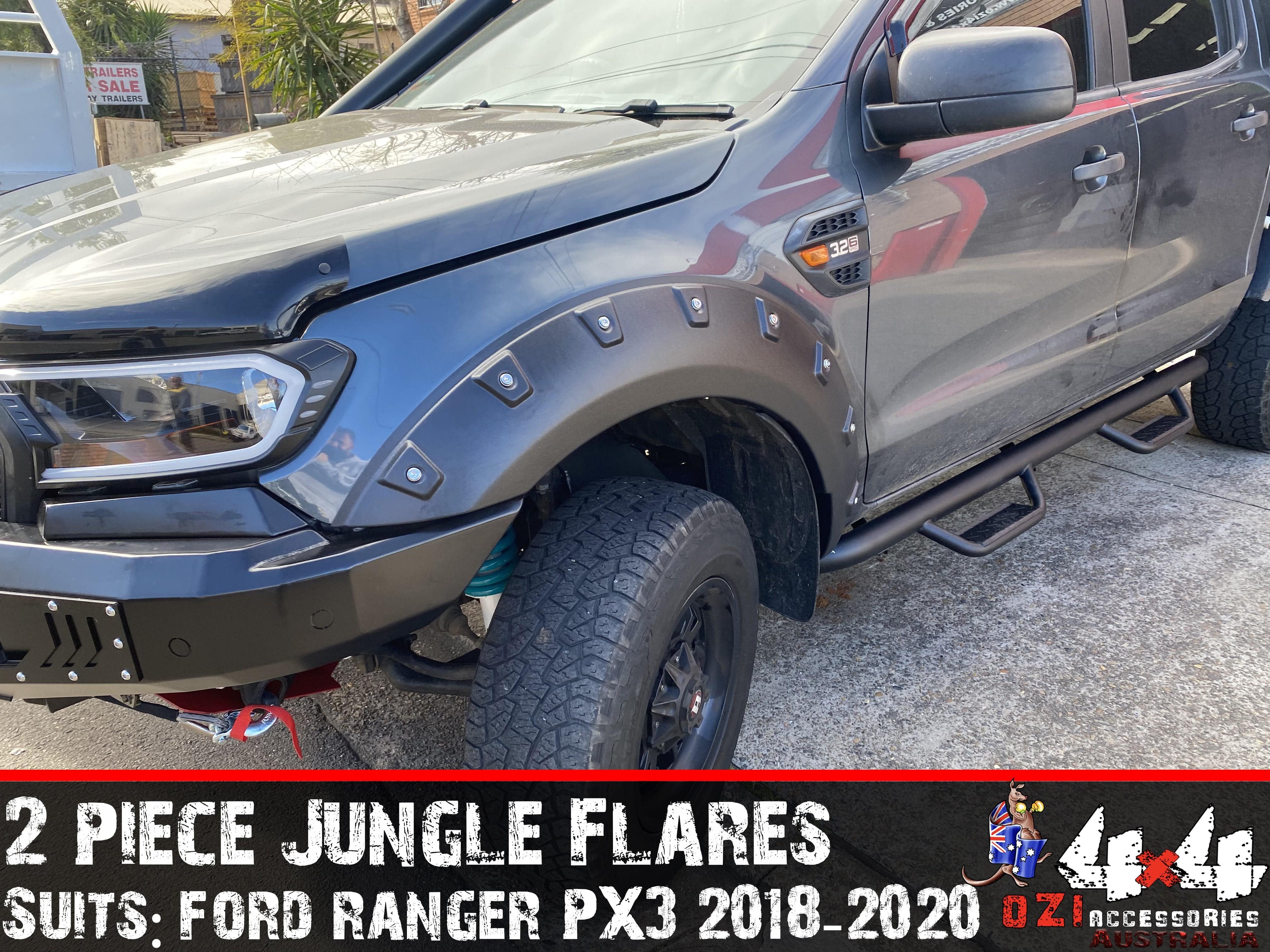 2 pcs Front Jungle Flares Suits Ford Ranger PX3 2018-2020 - Image 7