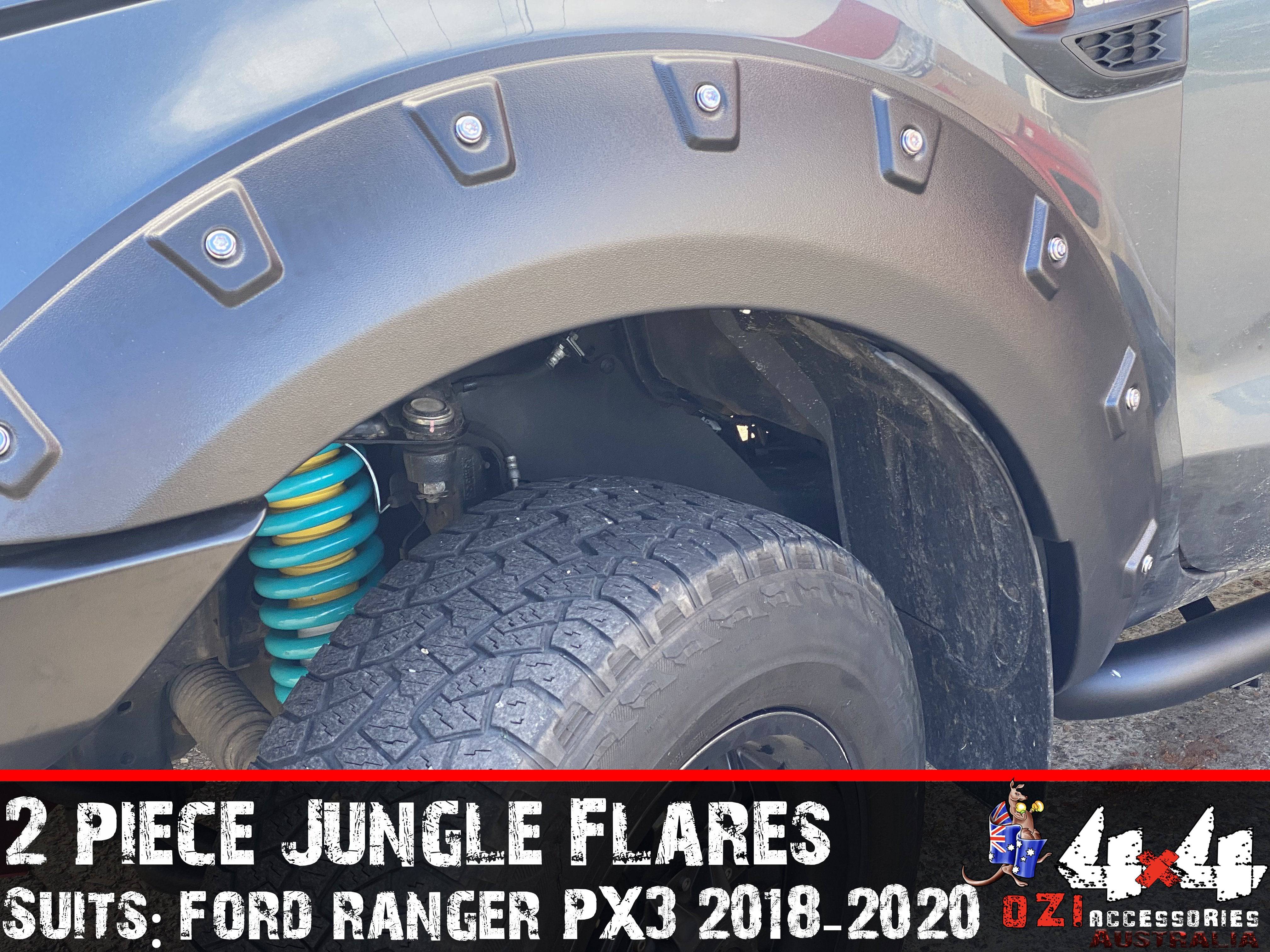2 pcs Front Jungle Flares Suits Ford Ranger PX3 2018-2020 - Image 9