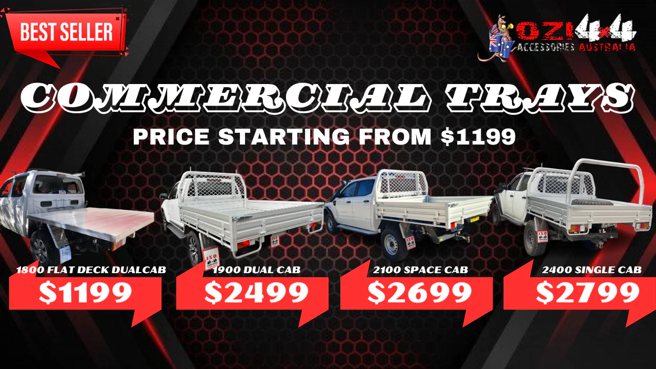 2400 Single Cab Commercial Aluminium Tray - Image 4