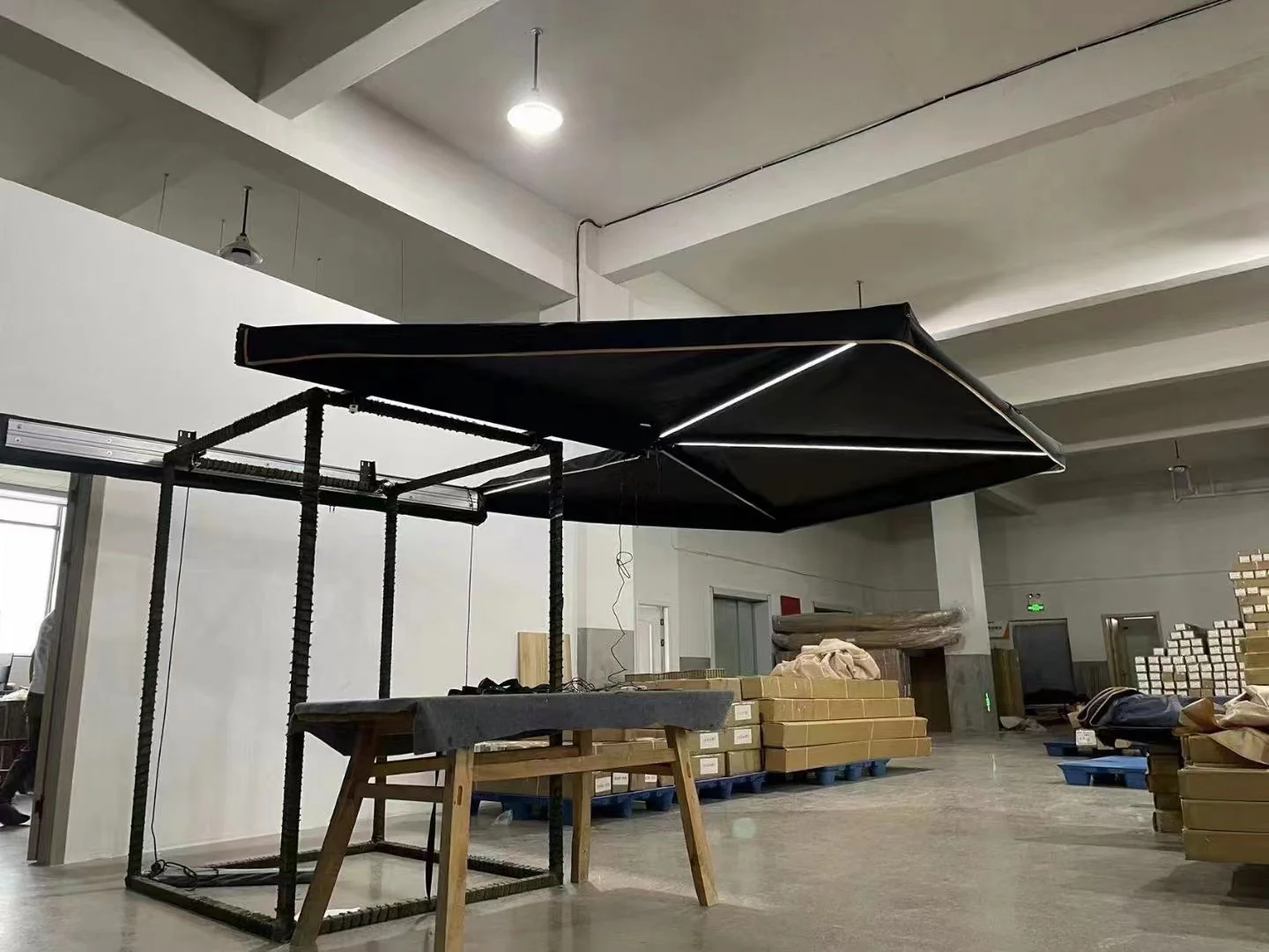 270 Awning Free Standing + Pole Ripstop Canvas | UPF50+ | High Quality CBZ-01 - Image 4