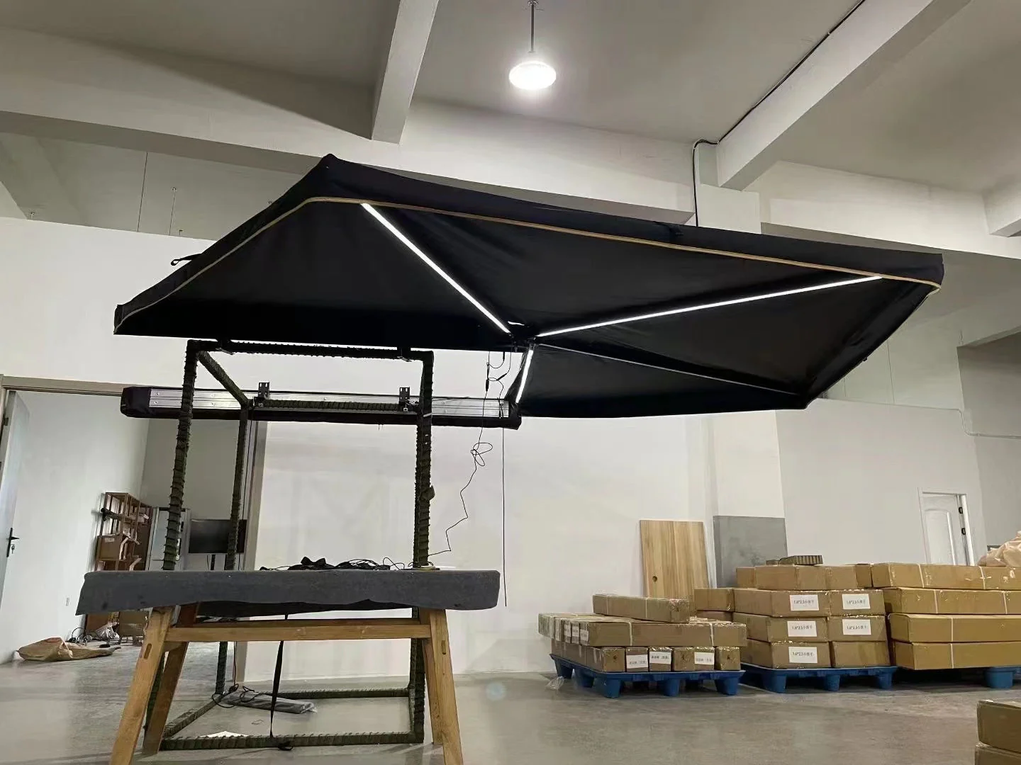 270 Awning Free Standing + Pole Ripstop Canvas | UPF50+ | High Quality CBZ-01 - Image 5