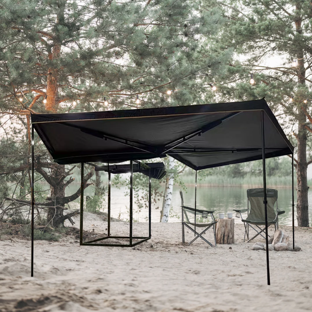 270 Awning Free Standing + Pole Ripstop Canvas | UPF50+ | High Quality CBZ-01 - Image 9