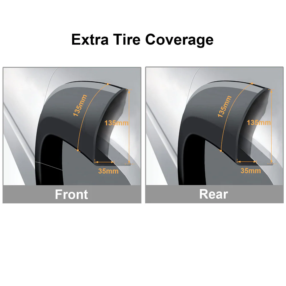 3 inch OEM Flares Suits Ford Ranger XLT,XLS,XL T9 2022+ - Image 10