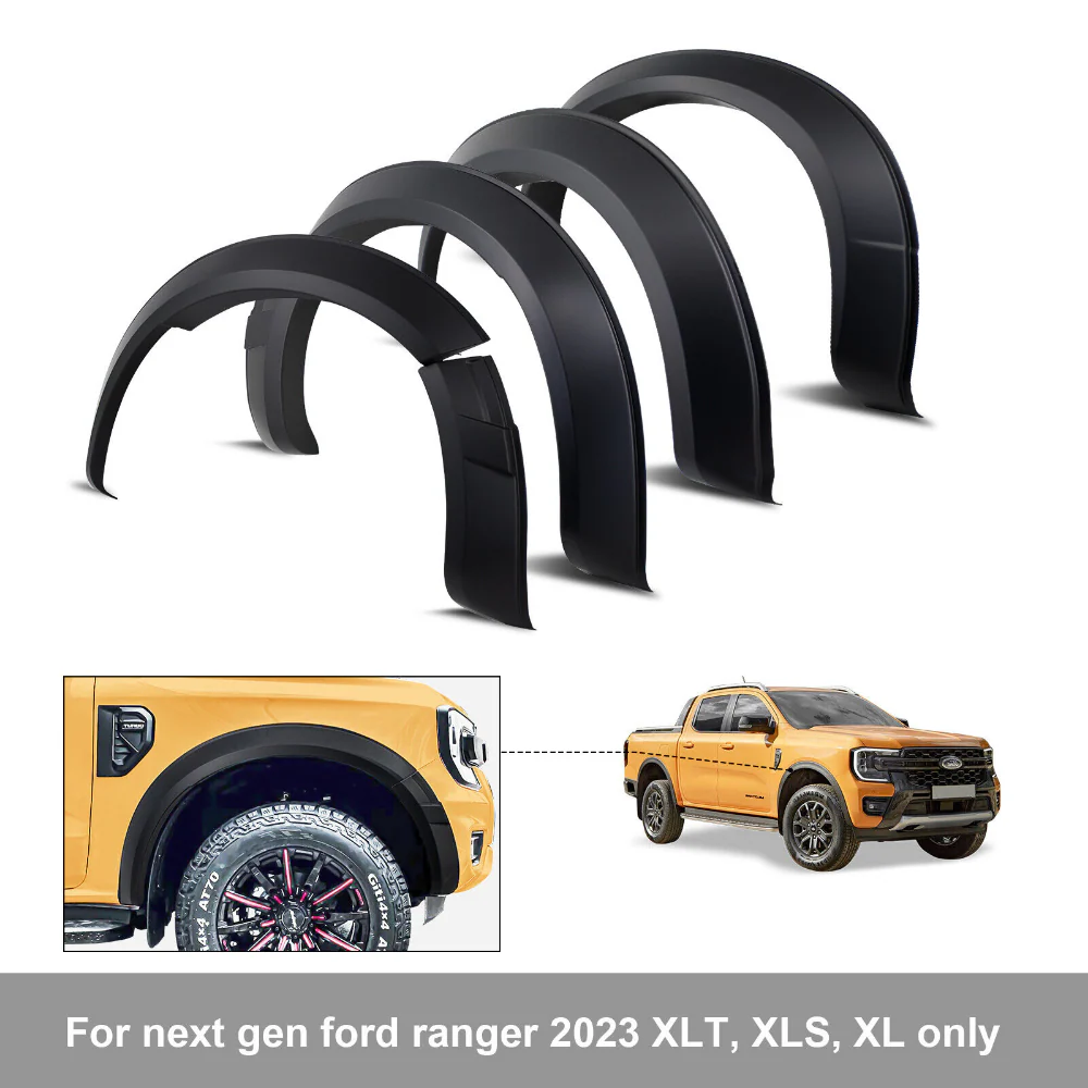 3 inch OEM Flares Suits Ford Ranger XLT,XLS,XL T9 2022+ - Image 12