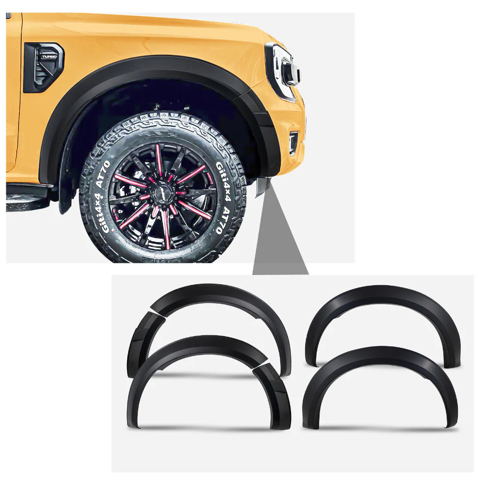 3 inch OEM Flares Suits Ford Ranger XLT,XLS,XL T9 2022+ - Image 5