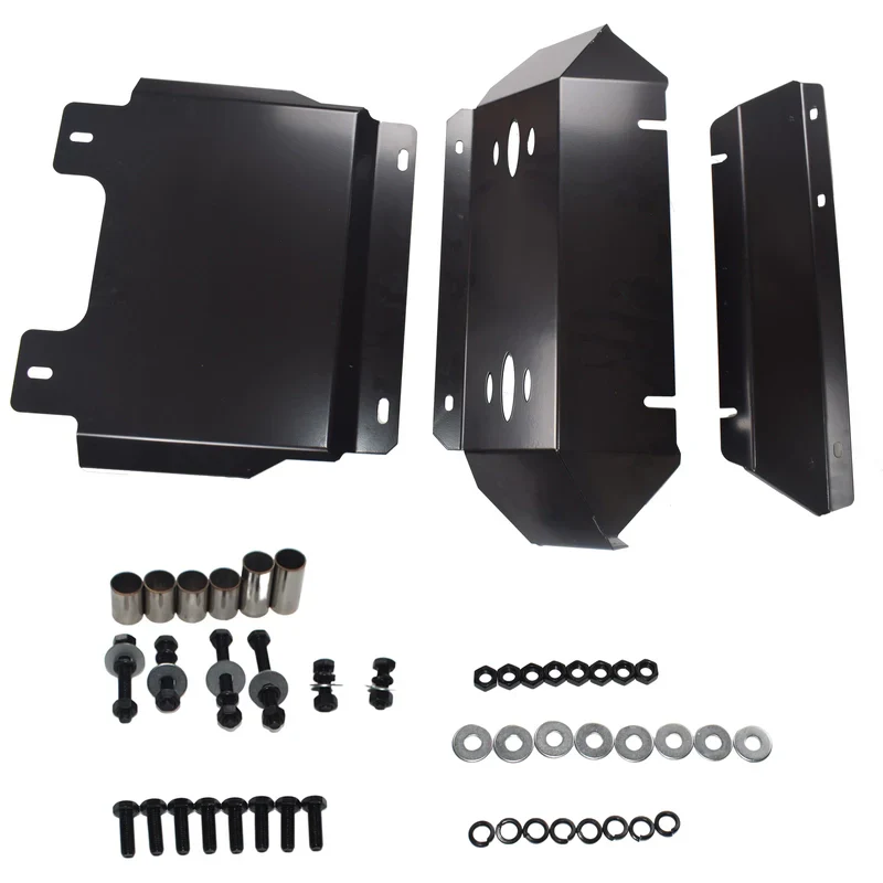 3 pcs Bash Plate Black Suitable for Toyota Hilux 2015-2020+ - Image 4