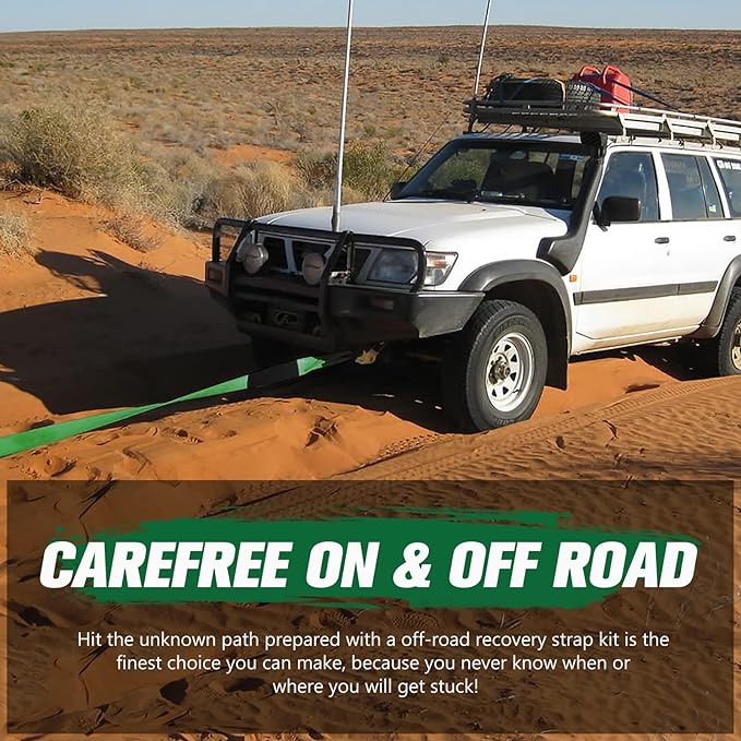 20ft Green Snatch Strap - Image 6