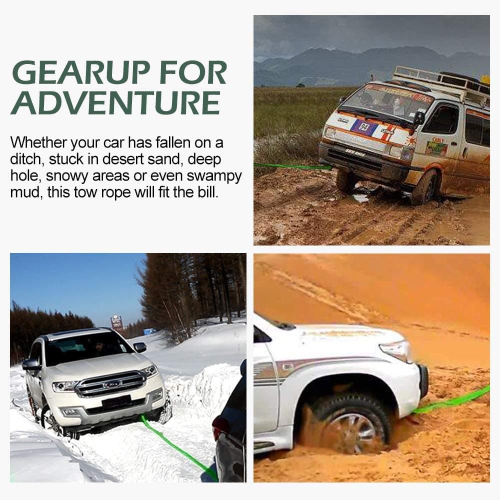 30ft Green Snatch Strap - Image 6