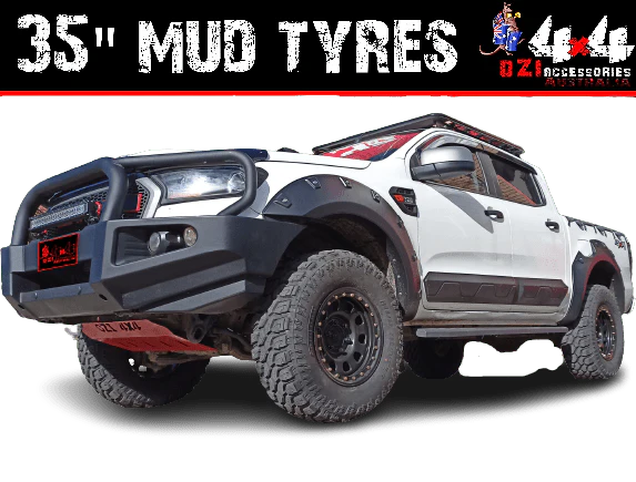 35" Muddies Tyres + 16" Bead Lock Rims - Image 4