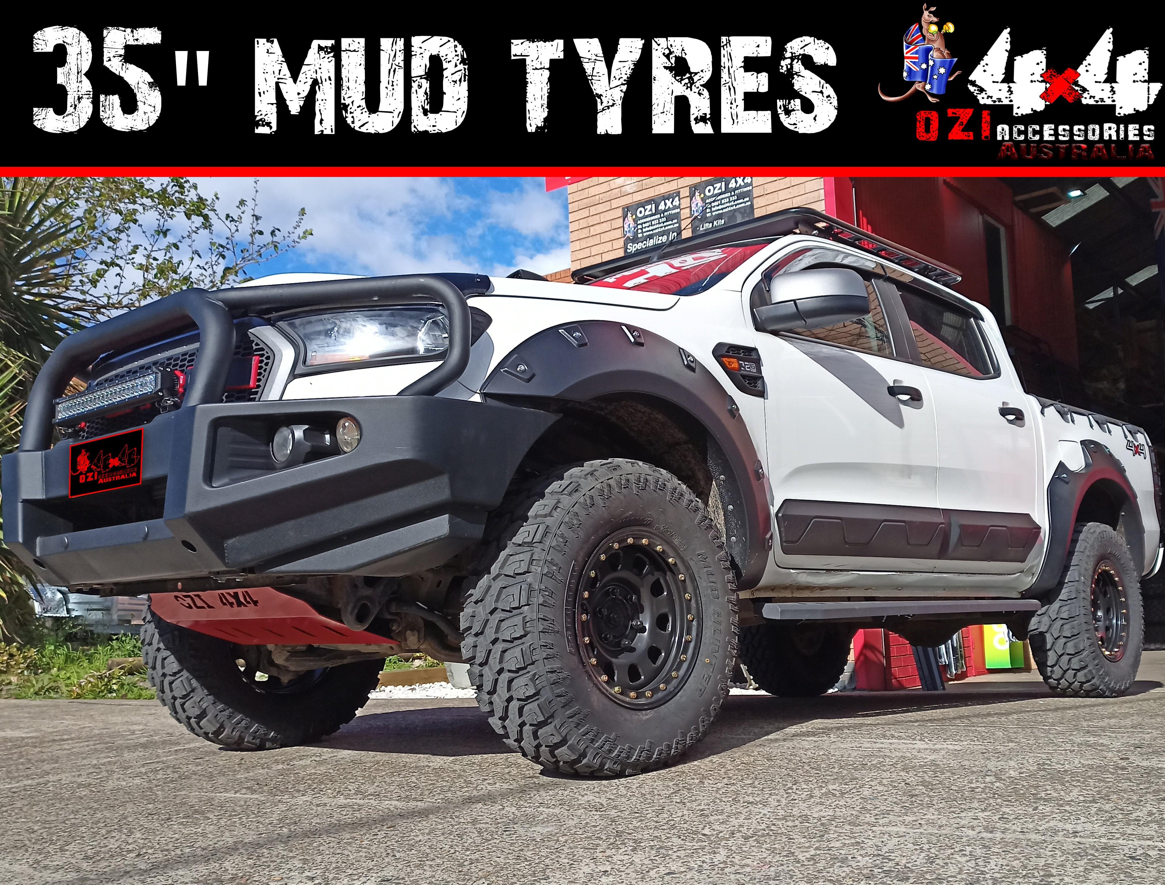 35" Muddies Tyres + 16" Bead Lock Rims - Image 5