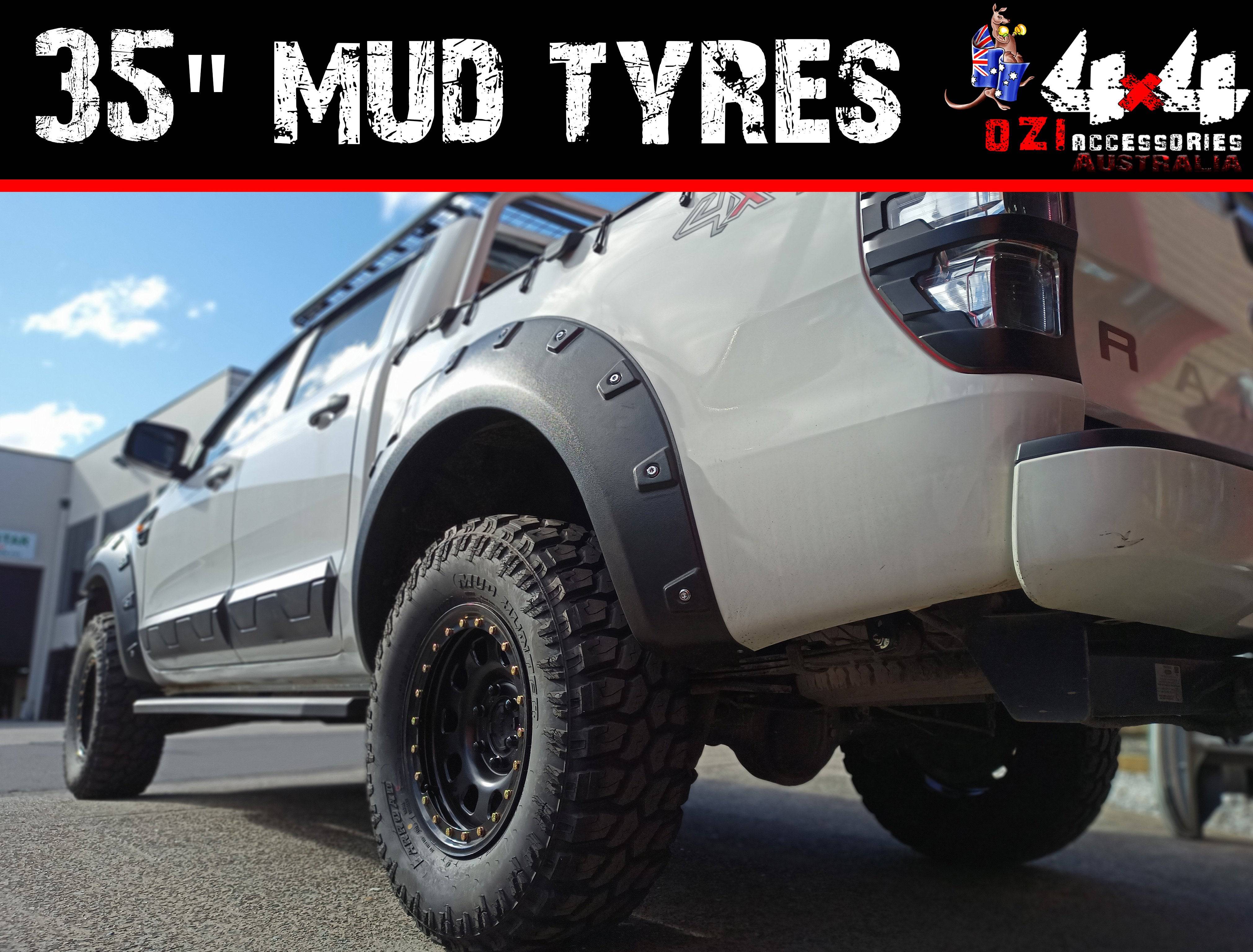 35" Muddies Tyres + 16" Bead Lock Rims - Image 7