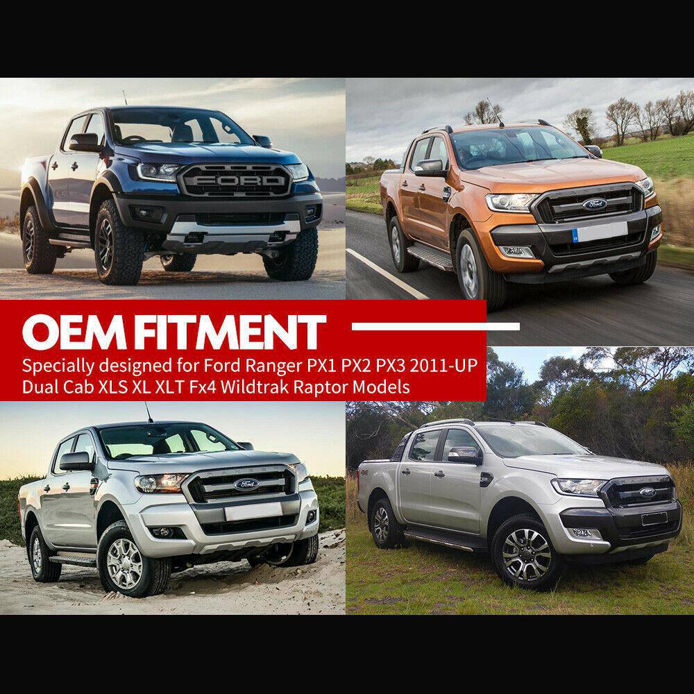 3D floor Mat Liner Suits Ford Ranger PX 2011-2022 - Image 12