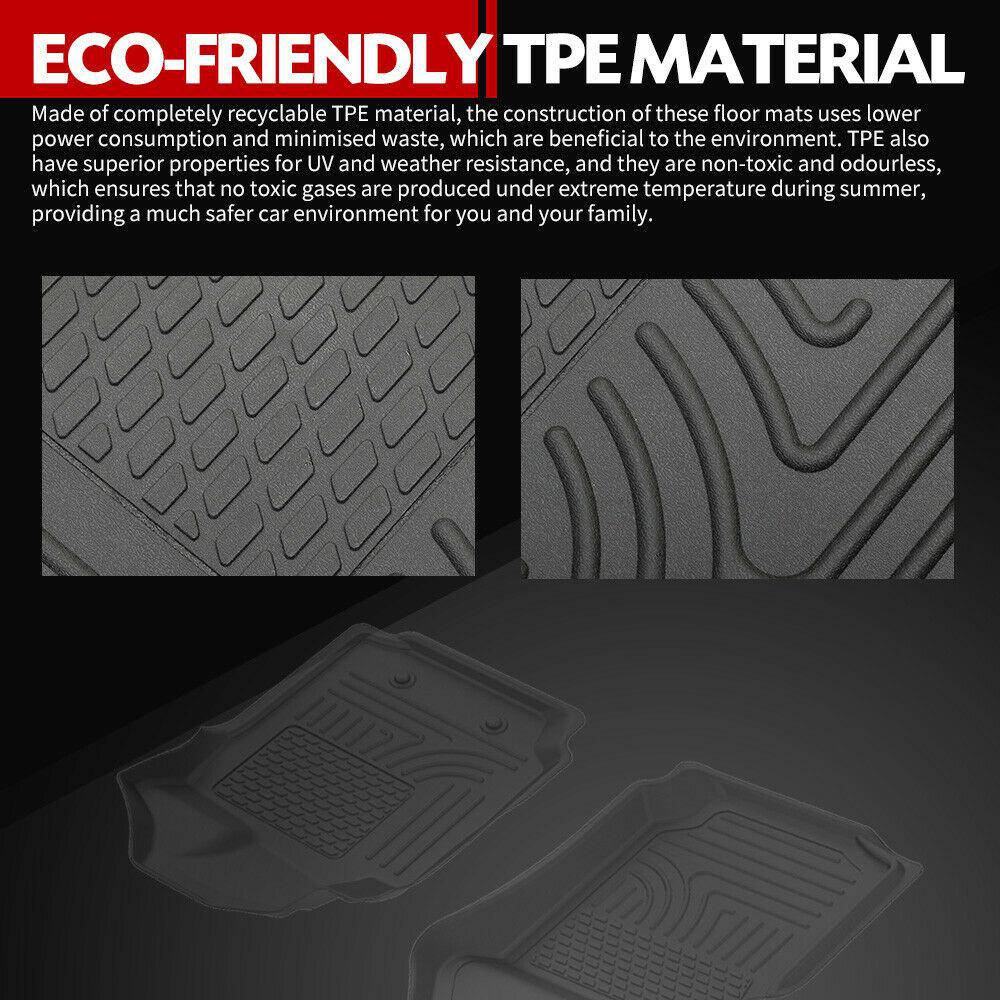 3D floor Mat Liner Suits Ford Ranger PX 2011-2022 - Image 5