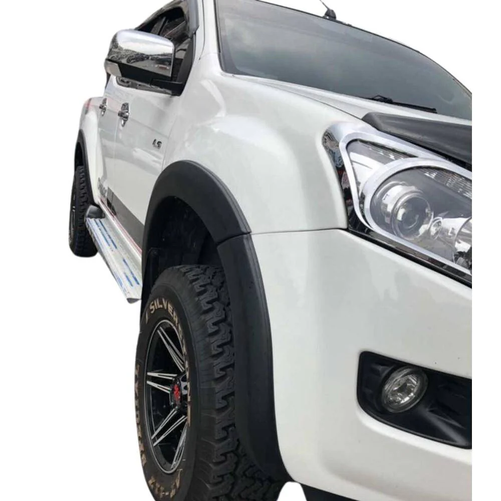 6 pcs Black OEM Fender Flares Suits Isuzu Dmax 2012-2016 - Image 4