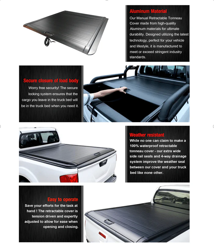 Aluminum Roller Shutter Suits Isuzu Dmax 2012-2019 - Image 9