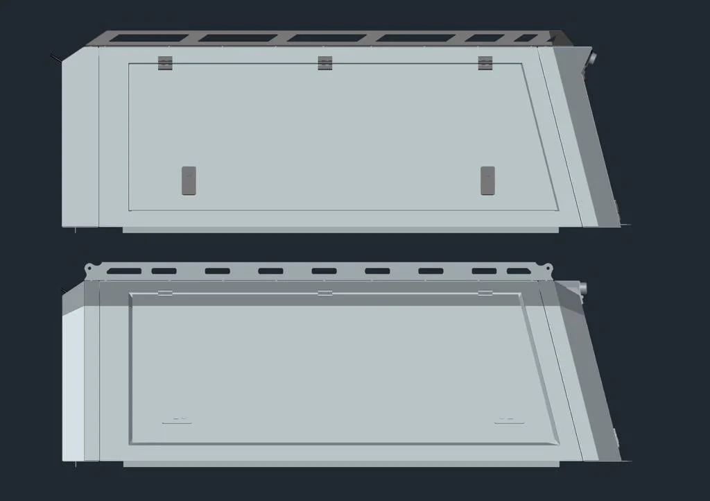 Amazon Aluminium Tub Canopy (Gen 3) Suitable For Toyota Landcruiser 79 Series Dual Cab 2007+ - Image 19