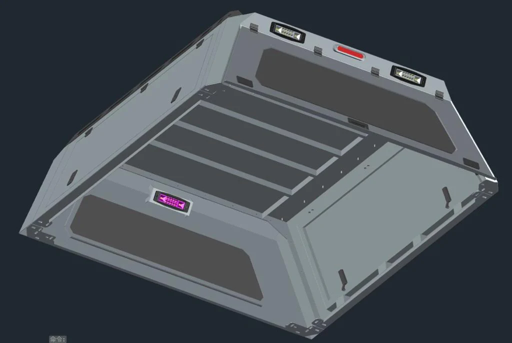 Amazon Aluminium Tub Canopy (Gen 3) Suitable For Toyota Landcruiser 79 Series Dual Cab 2007+ - Image 40