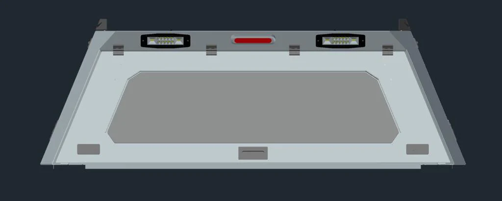 Amazon Aluminium Tub Canopy (Gen 3) Suitable For Toyota Landcruiser 79 Series Dual Cab 2007+ - Image 41