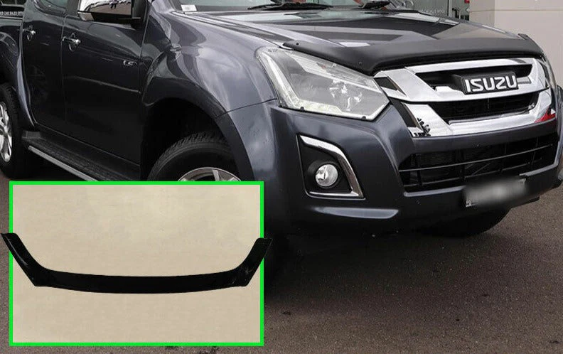 Black Bonnet Protector Suits Isuzu DMAX 2016-2019 - Image 3