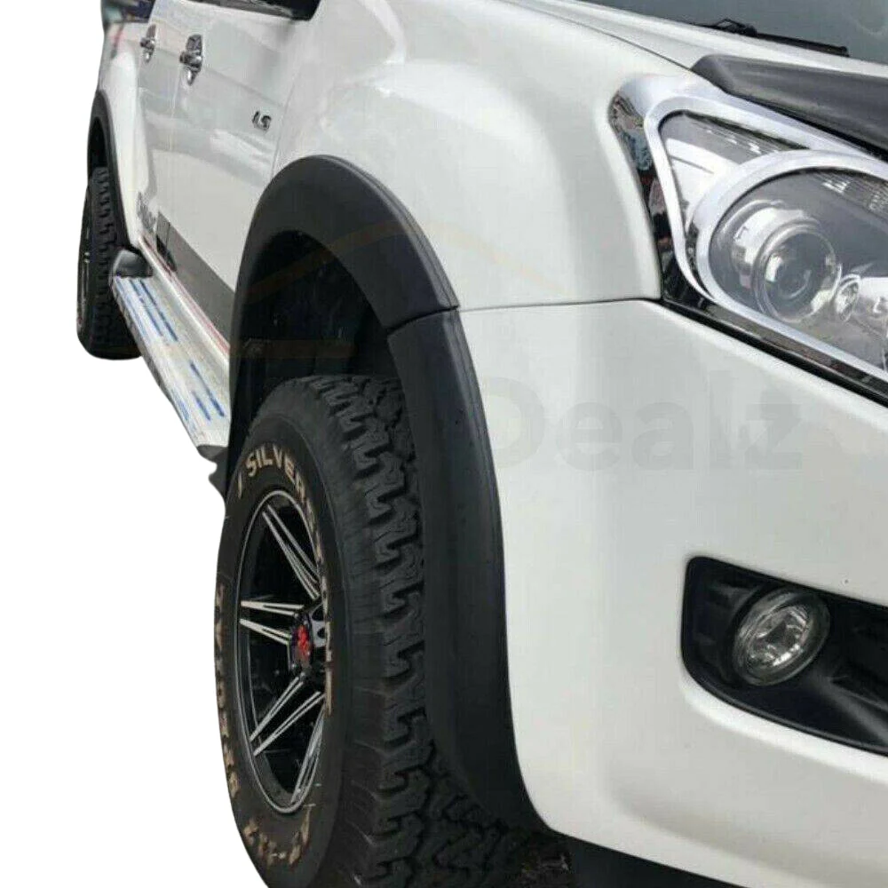 6 pcs Fender Flares Black OEM suits Isuzu DMAX 2017 - 2019 - Image 11