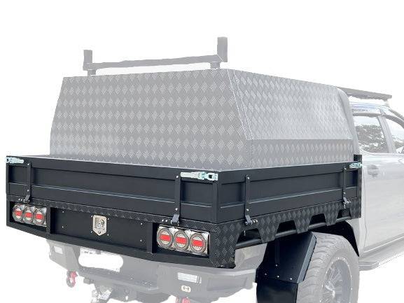 1900 Platinum Edition Aluminium Tray Black (Dual Cab) - Image 4