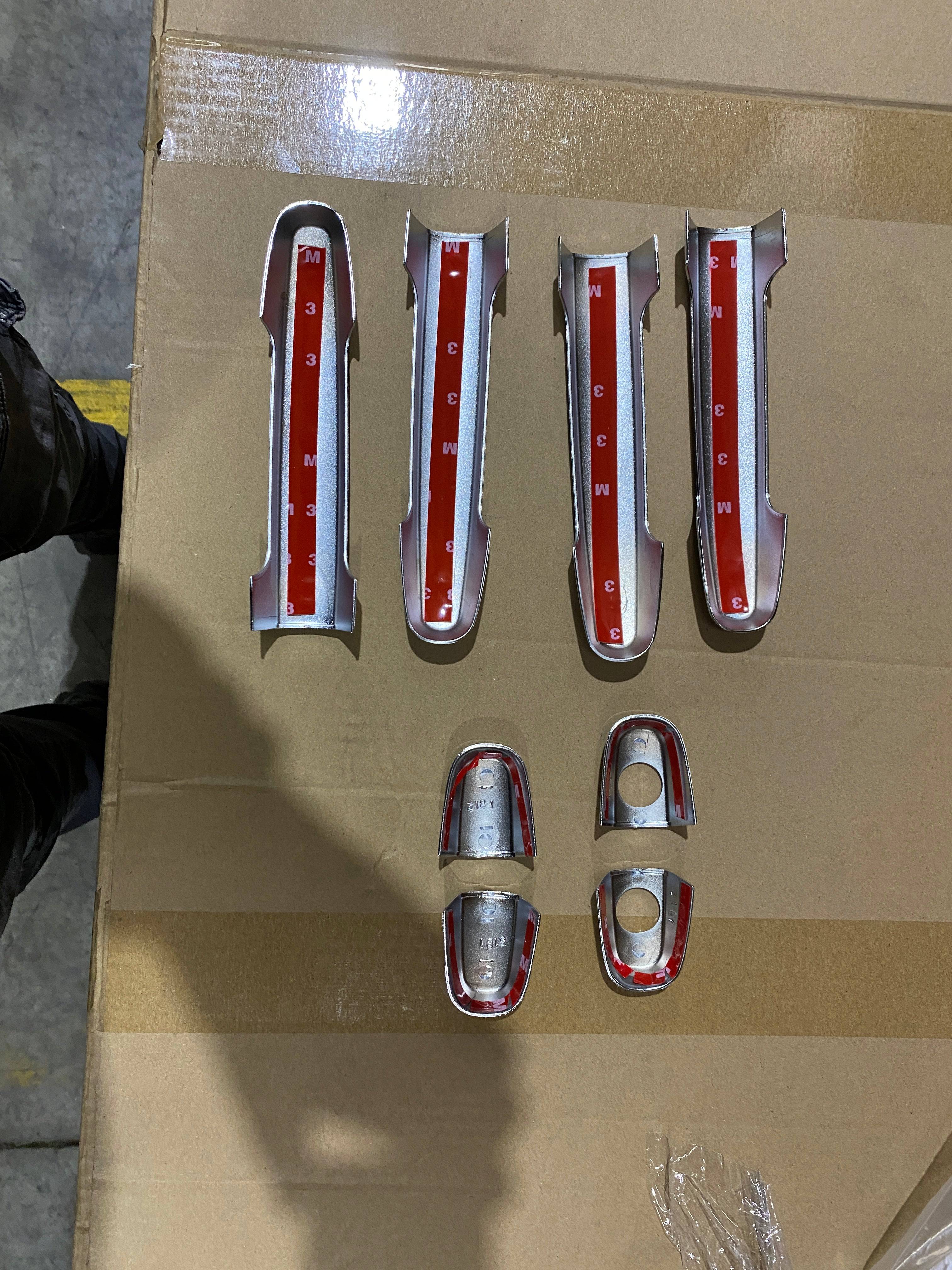 Chrome Door Handle Cover Suitable for Toyota Hilux SR & SR5 2005-2015 - Image 5