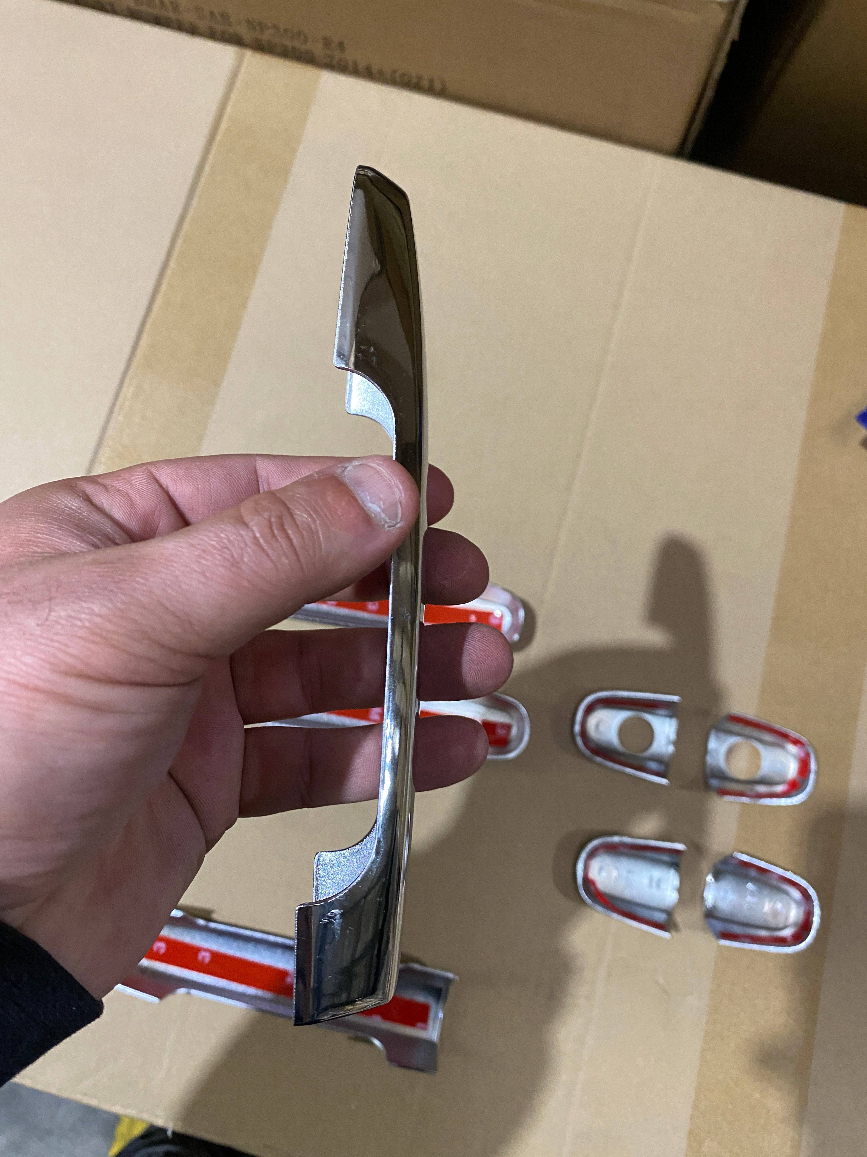 Chrome Door Handle Cover Suitable for Toyota Hilux SR & SR5 2005-2015 - Image 7