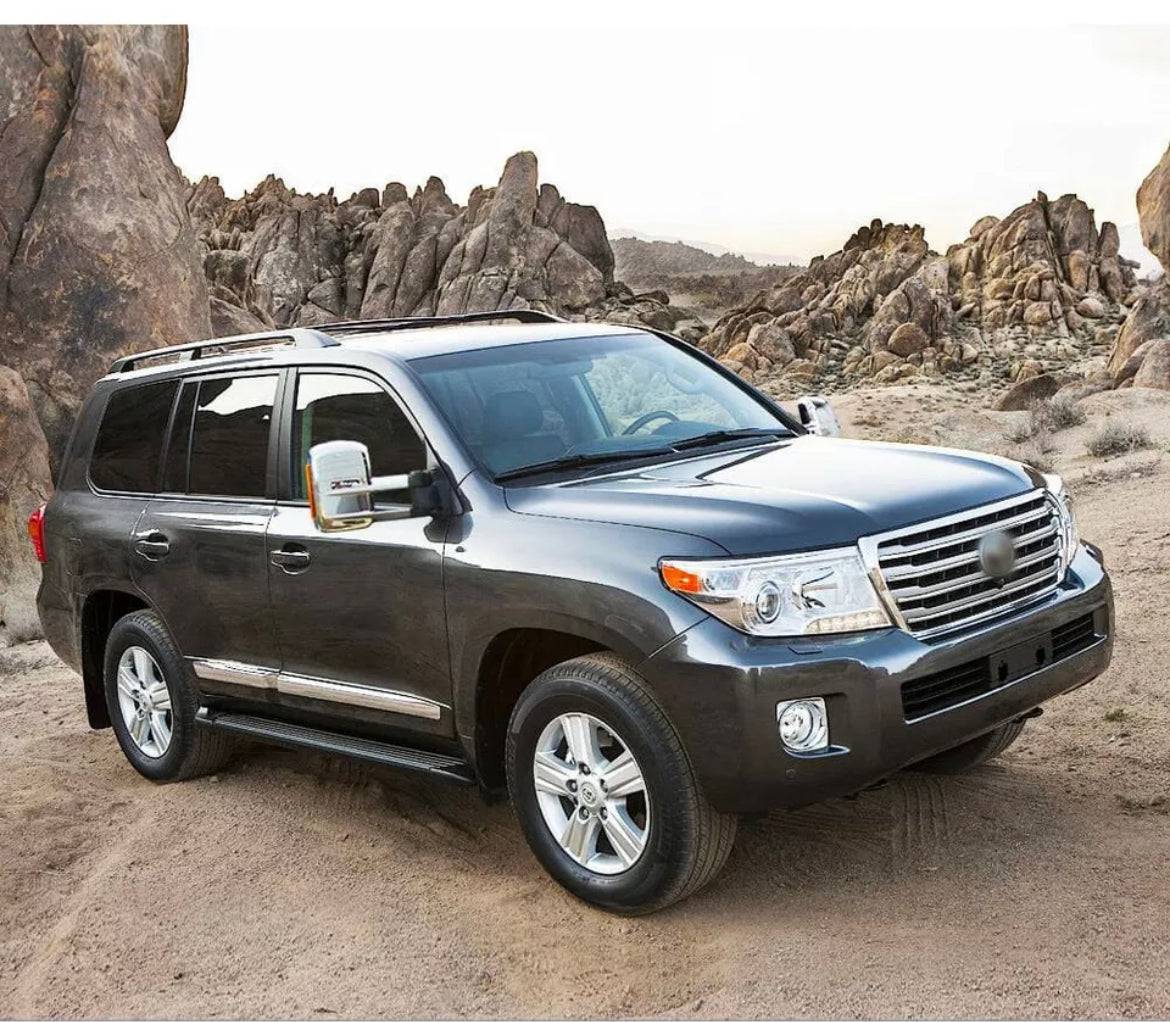 Extendable Chrome Towing Mirror Suitable For Toyota Land Cruiser 200 Series 2007-2022 Blinker (Online Only) - Image 3