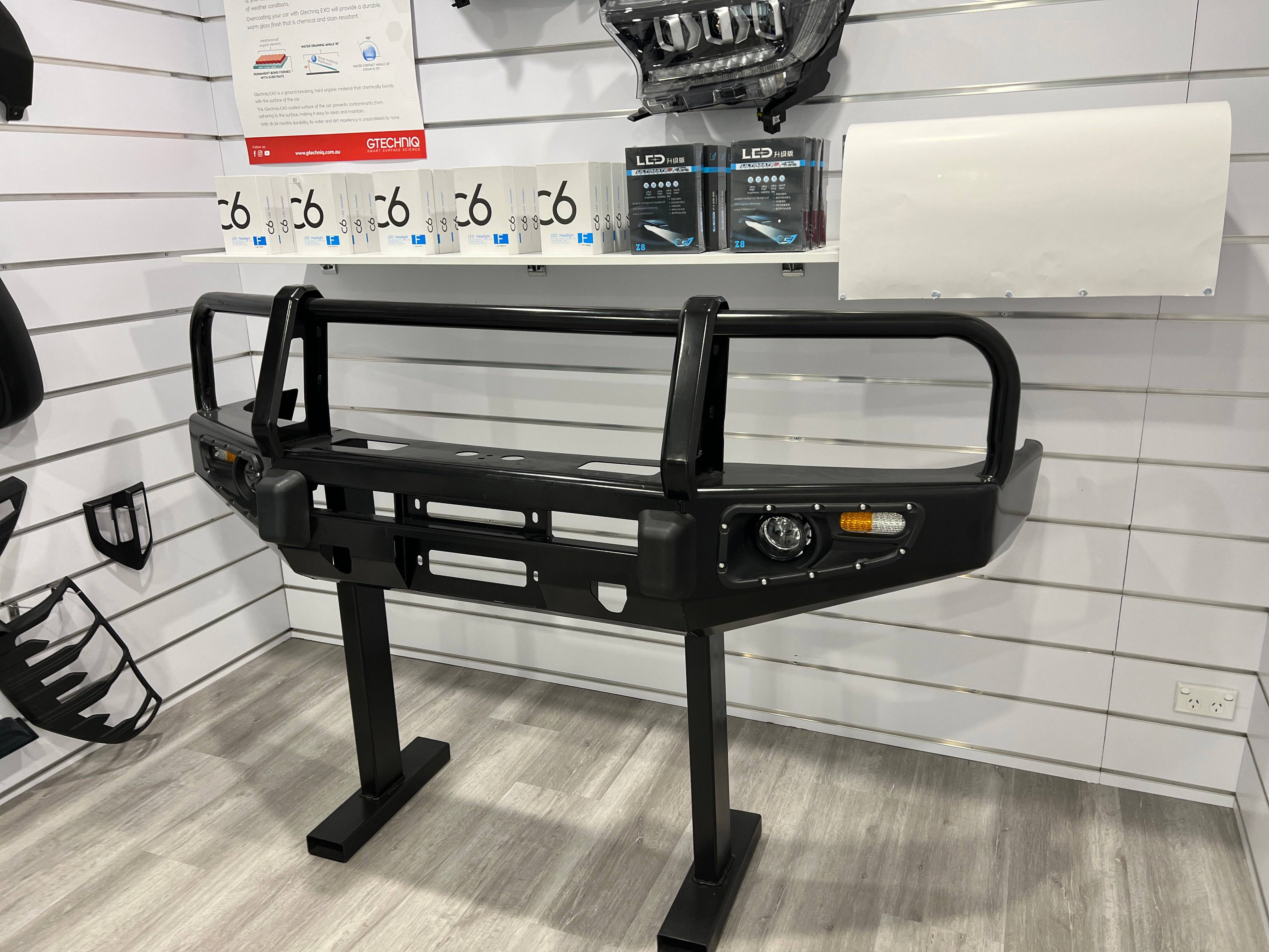 Commercial Bullbar Suitable For Toyota Land Cruiser 100 Series (IFS Only)  1998-2007 - Image 11