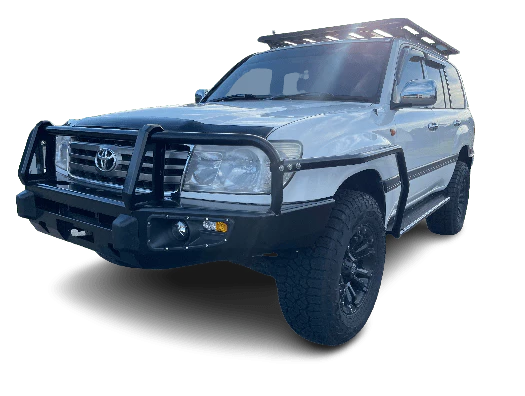 Commercial Bullbar Suitable For Toyota Land Cruiser 100 Series (IFS Only)  1998-2007 - Image 3