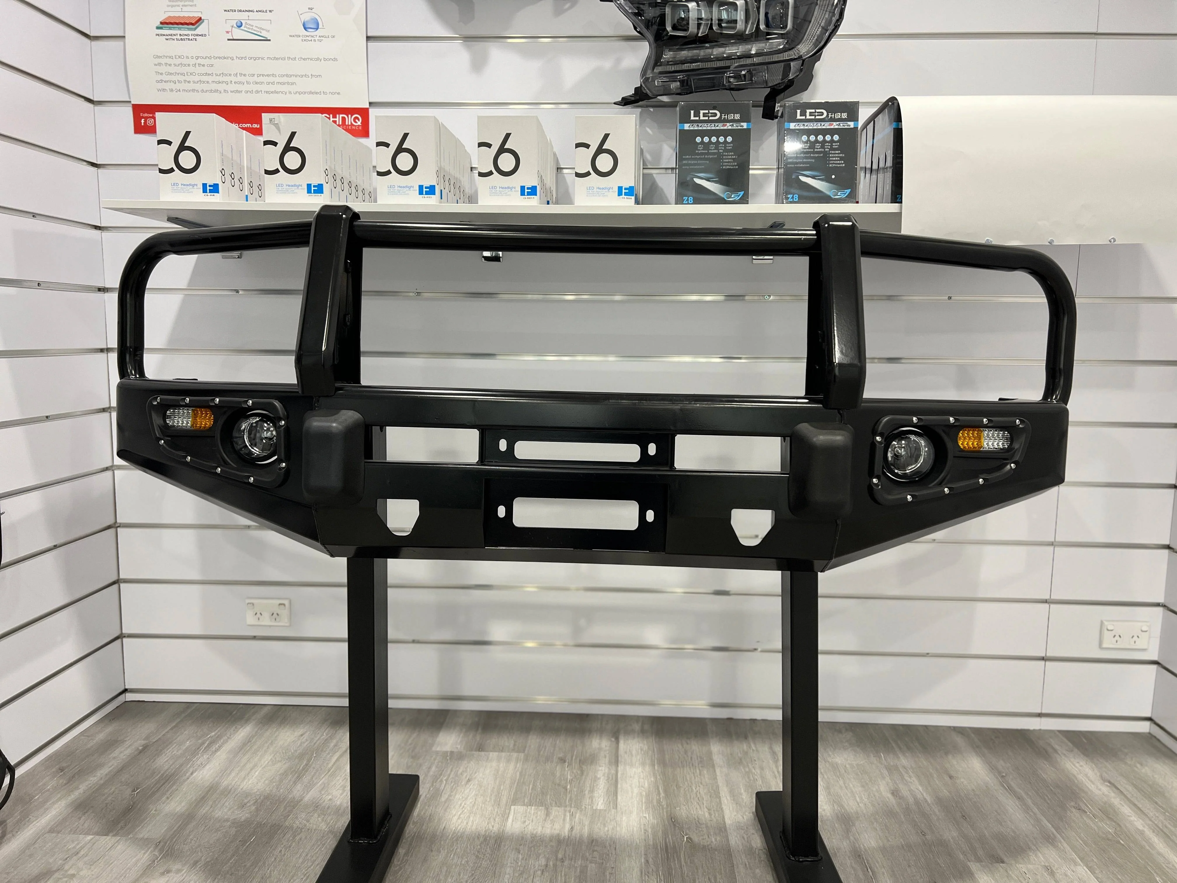 Commercial Bullbar Suitable For Toyota Land Cruiser 105 Series 1998-2007 - Image 10