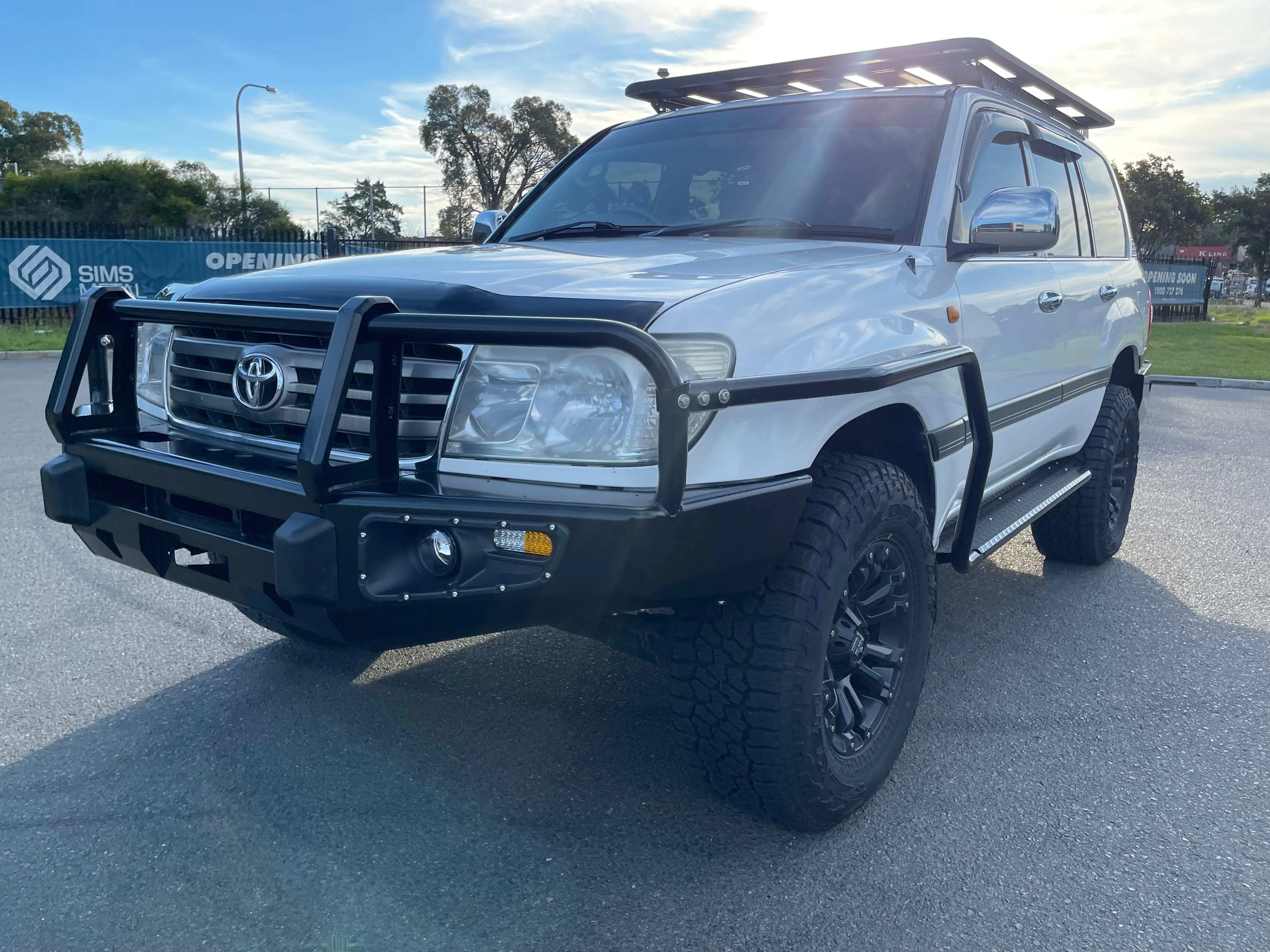 Commercial Bullbar Suitable For Toyota Land Cruiser 105 Series 1998-2007 - Image 4