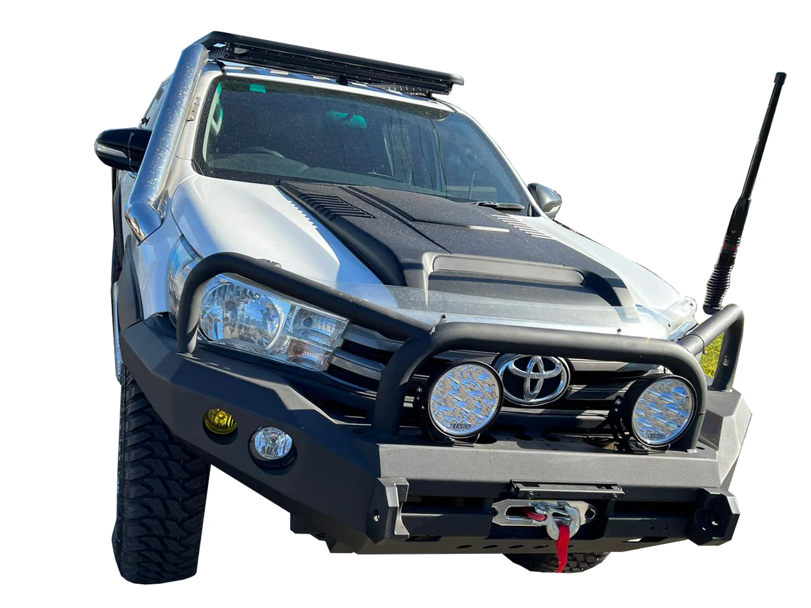 Competition Bullbar Suitable for Toyota Hilux 2015-2019 - Image 12