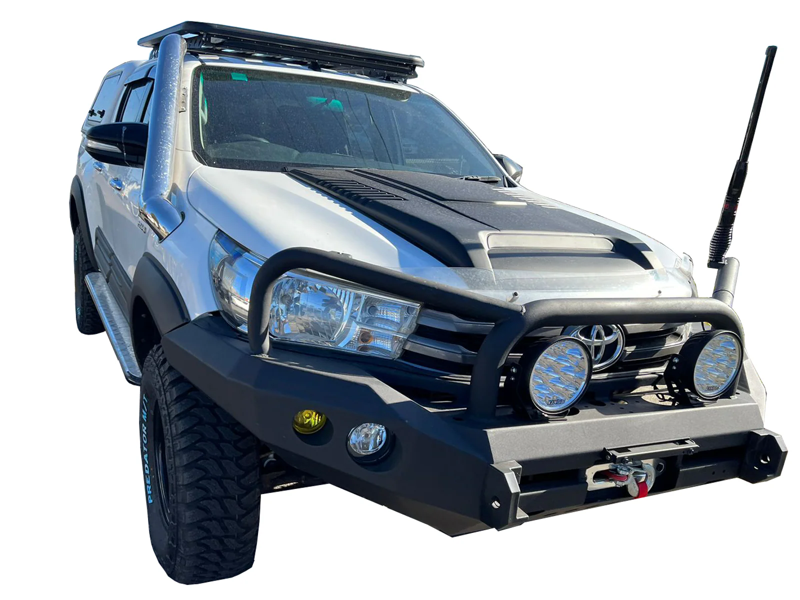 Competition Bullbar Suitable for Toyota Hilux 2015-2019 - Image 13