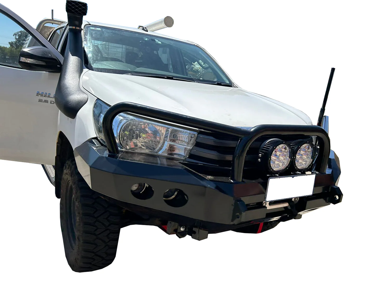Competition Bullbar Suitable for Toyota Hilux 2015-2019 - Image 6