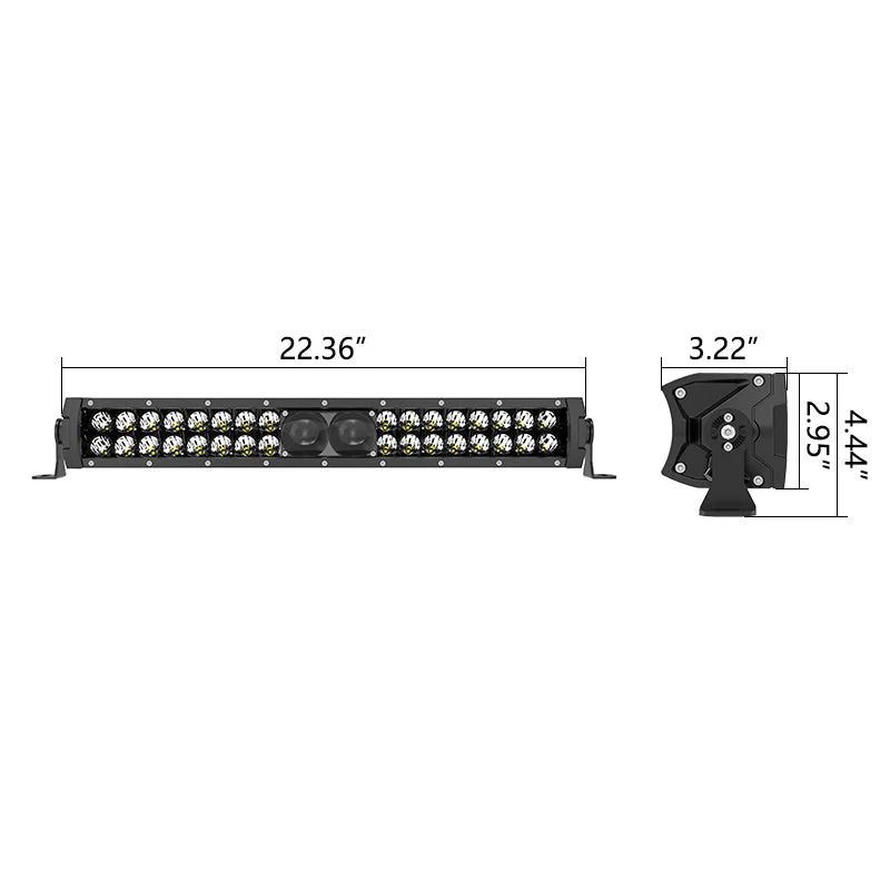 22" Osram LED Dual Laser Light Bar - Image 3
