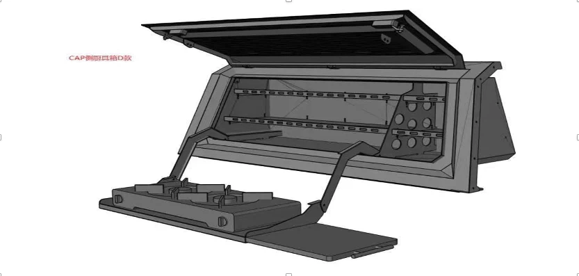 Amazon Tub Canopy (Gen 3) Storage Unit Passenger Side + Free Cook Top (Limited Edition) - Image 3