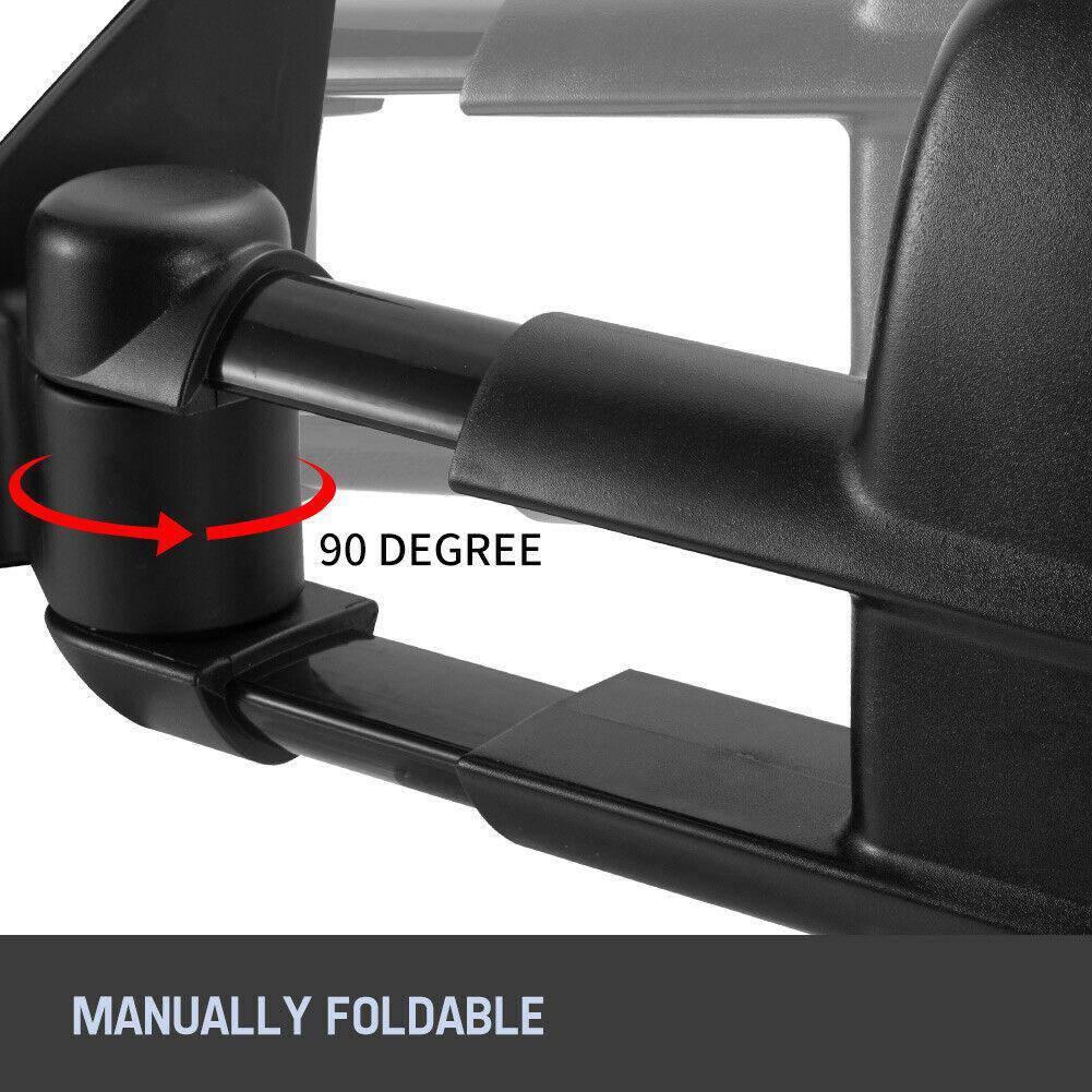 Extendable Towing Mirrors Suits Nissan Navara NP300 (Blinker) - Image 18